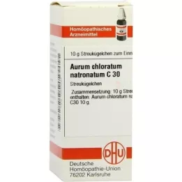 AURUM CHLORATUM NATRONATUM c 30 globuli, 10 g