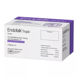 ENDOFALK Tropic Plv.z.Her.e.Lsg.z.Einn.Btl., 8 pièces