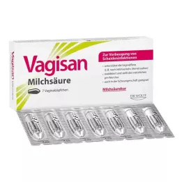 VAGISAN Suppositories vaginaux à lacide lactique, 7 heures