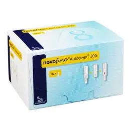 NOVOFINE Canulas Autocover 8 mm 30 g, 100 ST