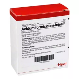 ACIDUM FORMICICUM INJEEL Ampoules, 10 pc
