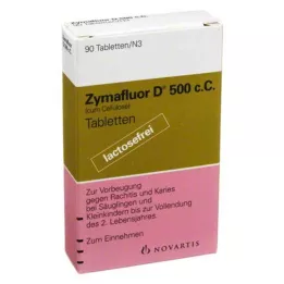 ZYMAFLUOR D 500 C C comprimés, 90 pc