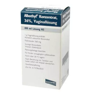ALBOTHYL Solution vaginale concentrée à 36 %, 100 ml ALBOTHYL Solution vaginale concentrée à 36 %, 100 ml