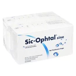 SIC OPHTAL ses gouttes pour les yeux collyre, 120X0,6 ml