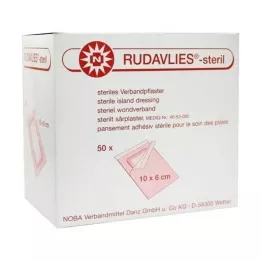 RUDAVLIES-pansement stérile 6x10 cm, 50 pcs