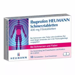 IBUPROFEN Comprimés contre la douleur Heumann 400 mg, 10 pièces