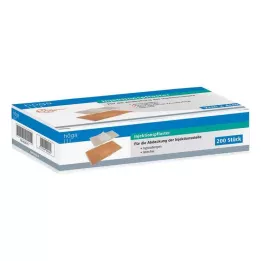 INJEKTIONSPFLASTER hypoallergénique 2x4 cm, 200 pièces