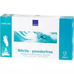 NITRIL Gants en poudre sans petite, 100 pc