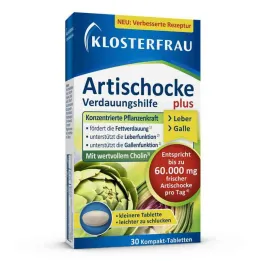 Comprimés Klosterfrau Artichaut Plus Choline (30 pièces)