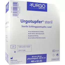 URGOTUPFER Prune stérile 2+3, 200 pcs