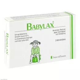 BABYLAX Lavement, 3 pièces