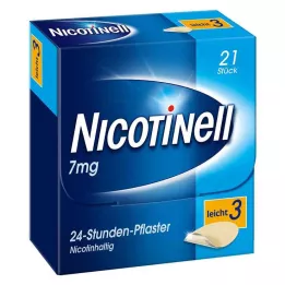 NICOTINELL Timbre 7 mg/24 heures 17,5 mg, 21 pcs