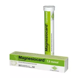 MAGNESIOCARD Comprimés effervescents de 7,5 mmol, 20 pièces
