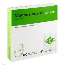 MAGNESIOCARD Comprimés effervescents de 7,5 mmol, 100 pièces