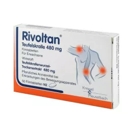 RIVOLTAN Griffes du diable 480 mg, comprimés pelliculés, 50 pcs