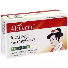 ALSIFEMIN Climate Soy plus comprimés de calcium D3, 60 pc