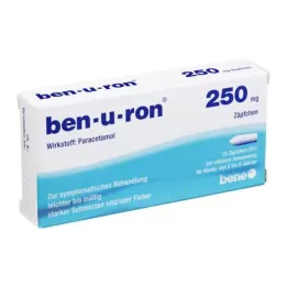BEN-U-RON Suppositoires 250 mg, 10 pcs