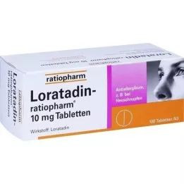 Loratadin-ratiopharm 10 mg comprimés, 100 pc