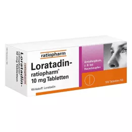 LORATADIN-ratiopharm 10 mg comprimés, 100 pcs