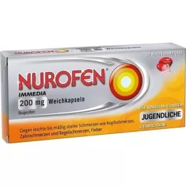 NUROFEN Capsules souples immédiatement 200 mg, 10 pc