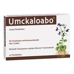 UMCKALOABO Comprimés pelliculés à 20 mg, 30 pièces