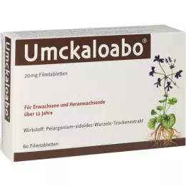 UMCKALOABO 20 mg de comprimés de films, 60 pc