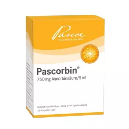 PASCORBIN Ampoules de solution injectable, 10X5 ml
