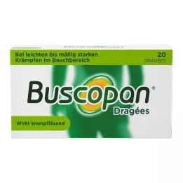 BUSCOPAN Dragées, 20 pcs