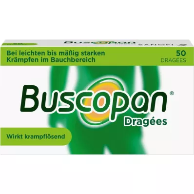BUSCOPAN Dragées, 50 pcs