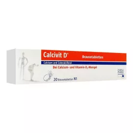 CALCIVIT Comprimés effervescents D, 20 pièces