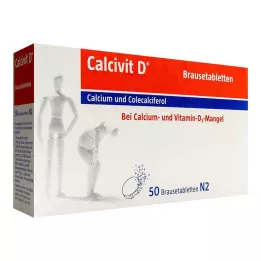 CALCIVIT Comprimés effervescents D, 100 pièces