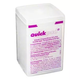 QUICKPAD Distributeur de tampons imbibés dalcool, 150 pièces