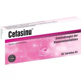 CEFASINU Tablettes, 20 pc