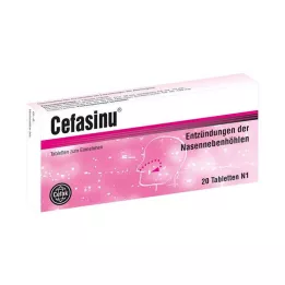 CEFASINU Comprimés, 20 pièces