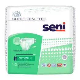 SUPER SENI Pantalon dincontinence du trio Gr.1 S, 10 pc