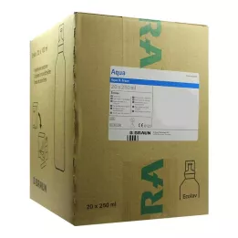 AQUA Solution de rinçage Ecolav de B.Braun, 20 x 250 ml