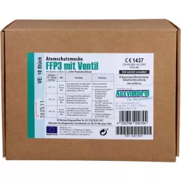 MUNDSCHUTZ ffp3 avec valve, 10 pc