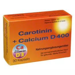 CAROTININ+ Calcium D 400 gélules, 30 pcs