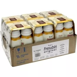 FRESUBIN ORIGINAL DRINK bouteille de boisson au chocolat 6x4x200 ml