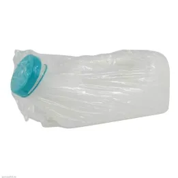 Bouteille durine avec poignée et couvercle, 1 pièce