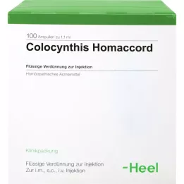 COLOCYNTHIS HOMACCORD ampoules, 100 pc