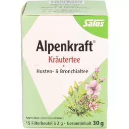 ALPENKRAFT toux et thé bronchique Salus Fbtl., 15 pc