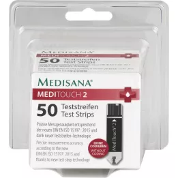 MEDISANA Bandelettes de test Meditouch 2, 2X25 pièces