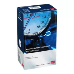BOSO Tensiomètre anéroïde noir Egotest avec stéthoscope, 1 pièce
