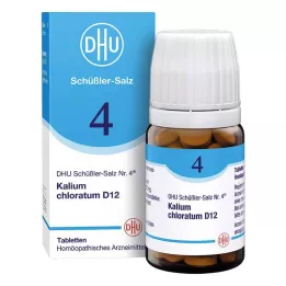 BIOCHEMIE DHU 4 comprimés de Kalium chloratum D 12, 80 pcs
