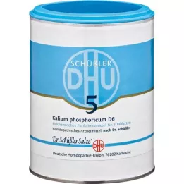 BIOCHEMIE DHU 5 Potassium phosphoricum D 6 comprimés, 1000 pc