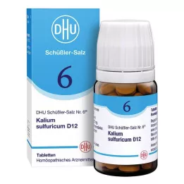BIOCHEMIE DHU 6 comprimés de Kalium sulfuricum D 12, 80 pcs