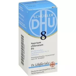 BIOCHEMIE DHU 8 comprimés de chloratum s de sodium, 80 pc