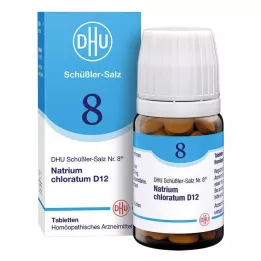 BIOCHEMIE DHU 8 comprimés de Natrium chloratum D 12, 80 pcs