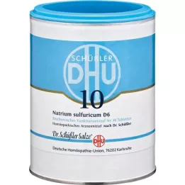 BIOCHEMIE DHU 10 Sodium Sulfucum D 6 comprimés, 1000 pc